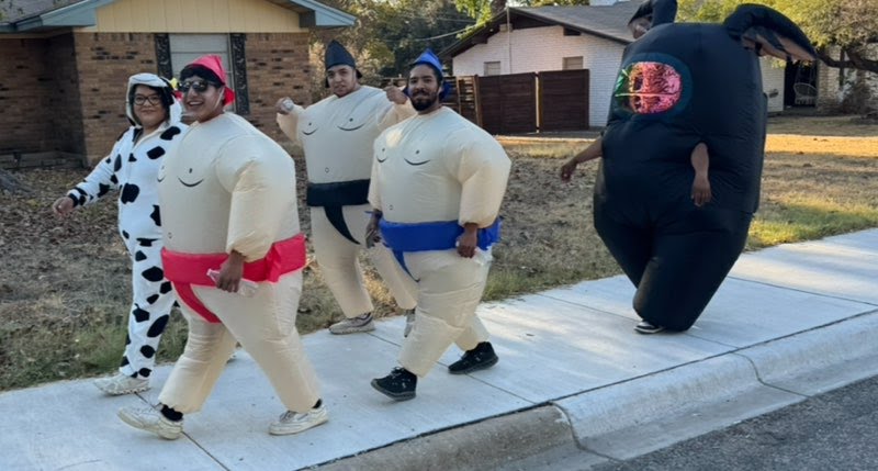 The Athletic Club Fun Raiser 2024 Sumo Wrestlers